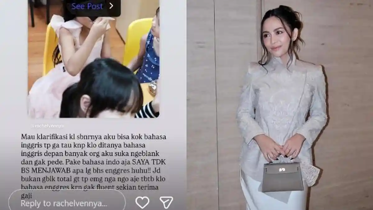 Viral Momen Rachel Vennya Tak Bisa Bahasa Inggris, Mantan Istri Okin Klarifikasi: Nggak Percaya Diri