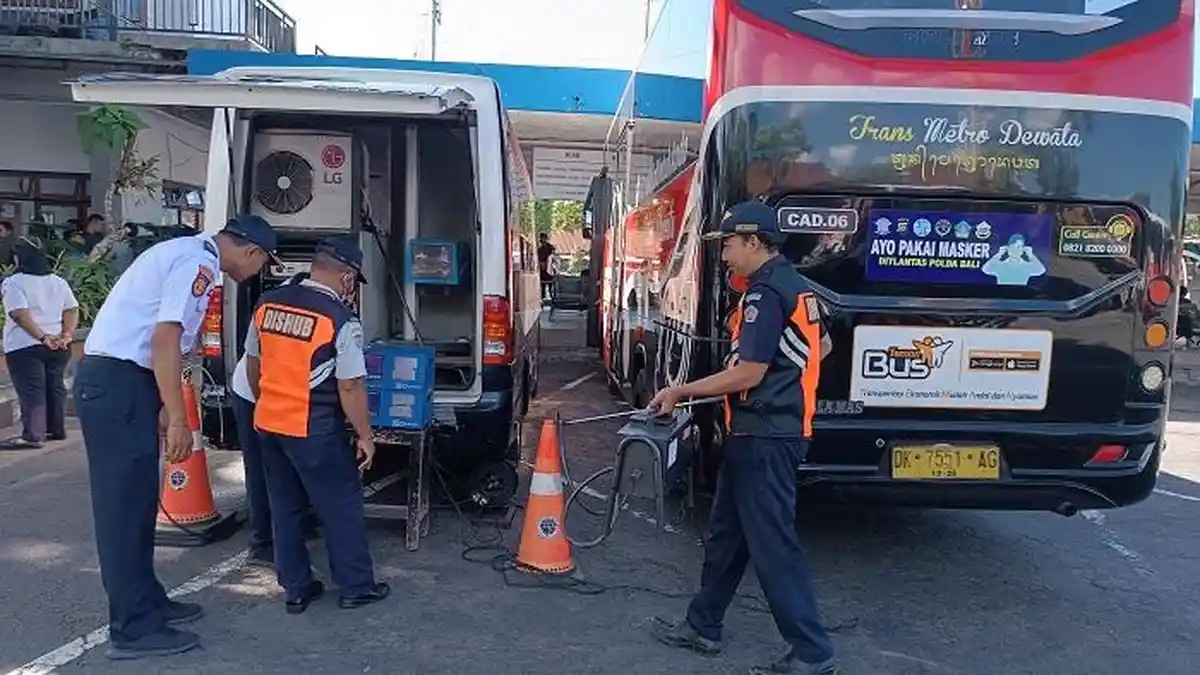 Tekan Polusi Kendaraan di Denpasar, Pemkot Akan Masifkan Uji Emisi