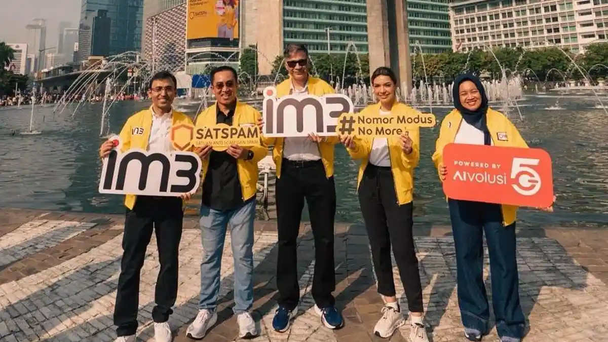 IM3 Perkenalkan SATSPAM, Proteksi Otomatis Berbasis AI Lawan Scam