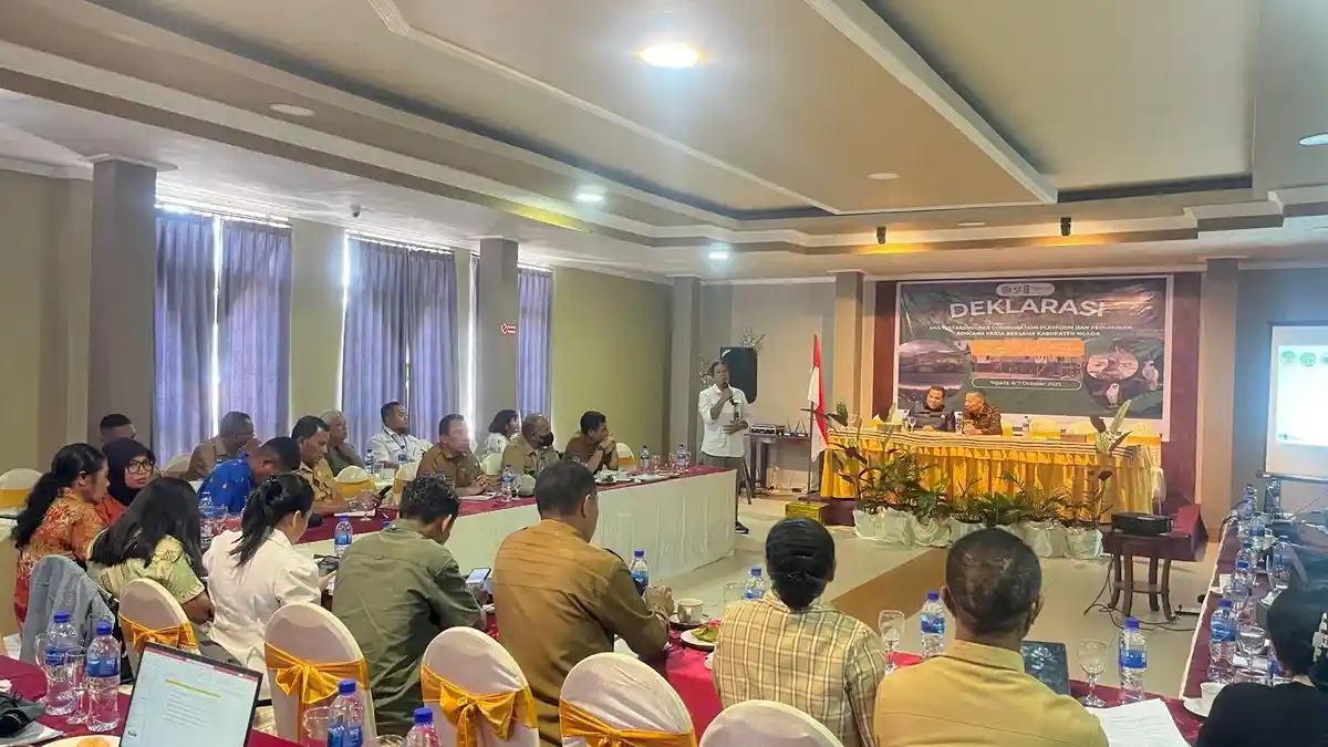 Deklarasi Multi Sektor di Ngada Jaga Ekosistem Alam Dukung Ekosistem Pariwisata