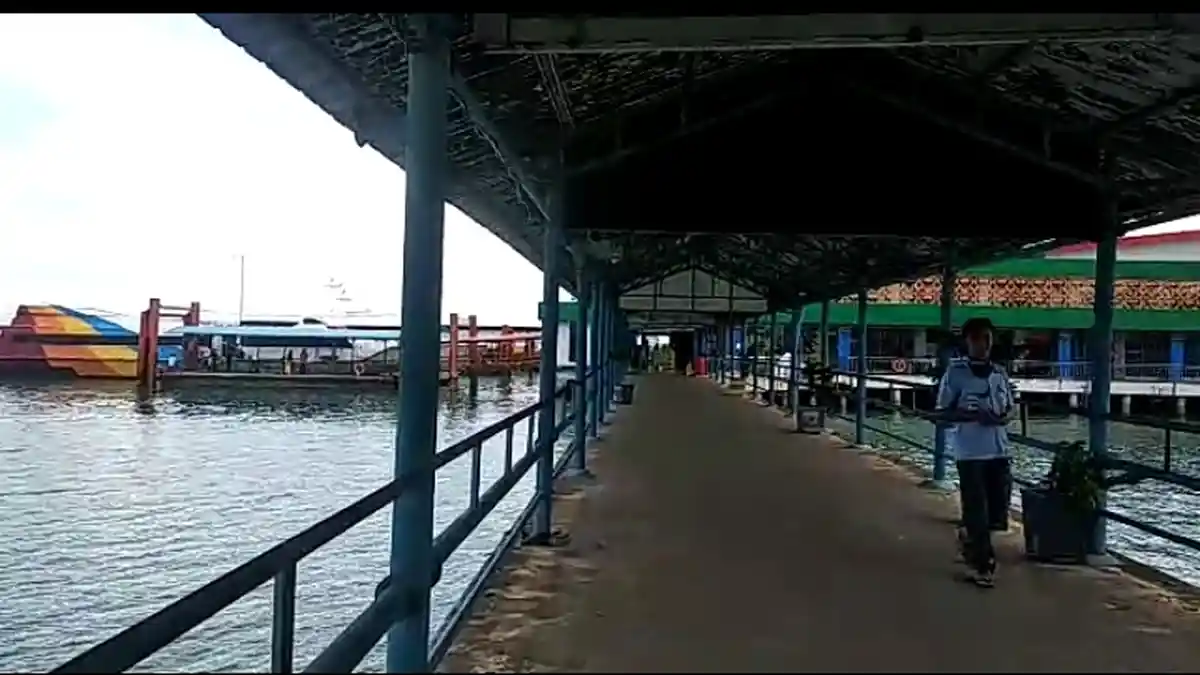 Pelayaran Dalam Kepri Tak Perlu Rapid Test, Pelabuhan SBP Tanjungpinang Terpantau Lengang