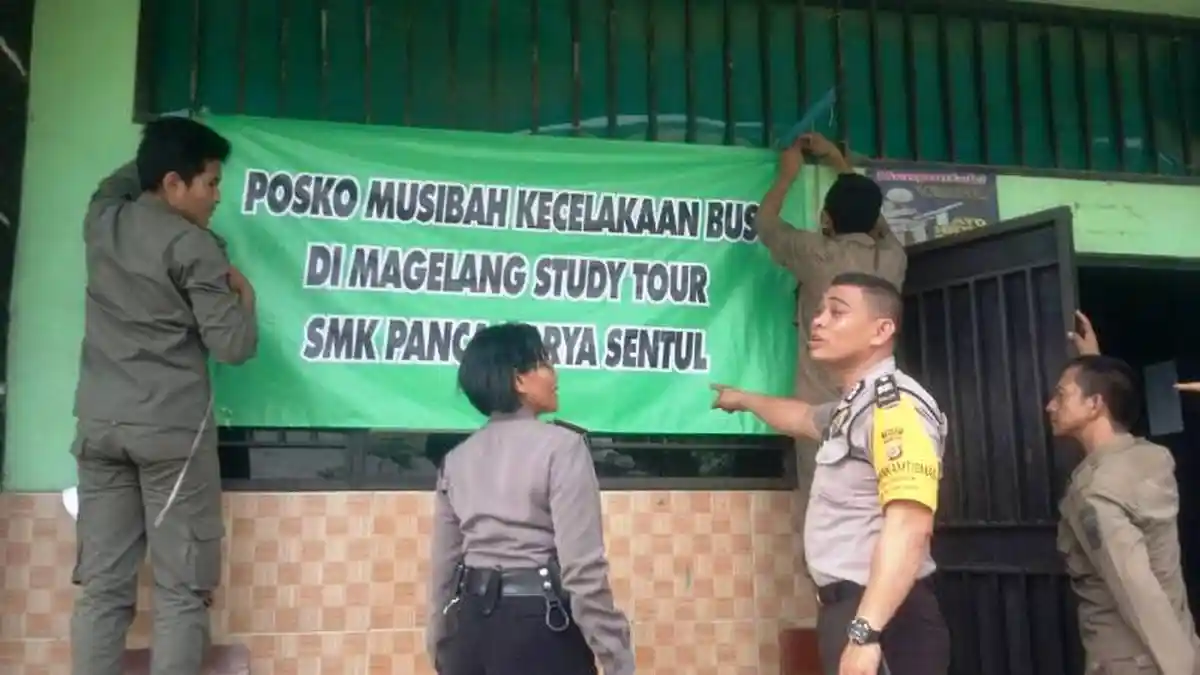 Kepsek SMK Panca Karya Bogor Jadi Korban Kecelakaan Bus di Magelang, Begini Kondisinya