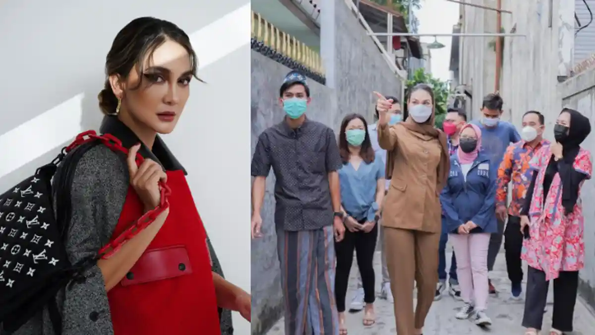 Heboh Jadi Ketua RT, Luna Maya Blusukan Bareng Warga, Camat Mampang Prapatan Beri Penjelasan