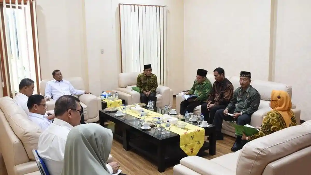 Audiensi ke Bupati Ashari Tambunan, Kemenag Deli Serdang Harap Pemkab Bantu Guru PAI Bisa Ikut PPG