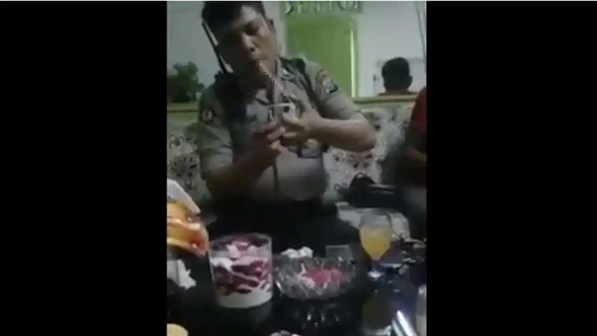 Video Oknum Polisi Diduga Nyabu Mendadak Viral, Nasibnya Kini Jadi Begini