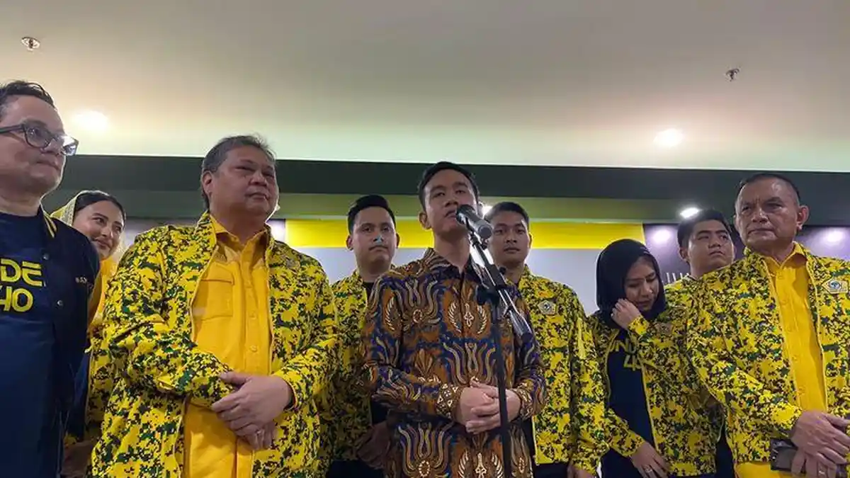 Komentar Pertama Gibran Setelah Resmi Diusung Golkar jadi Cawapres Prabowo Subianto