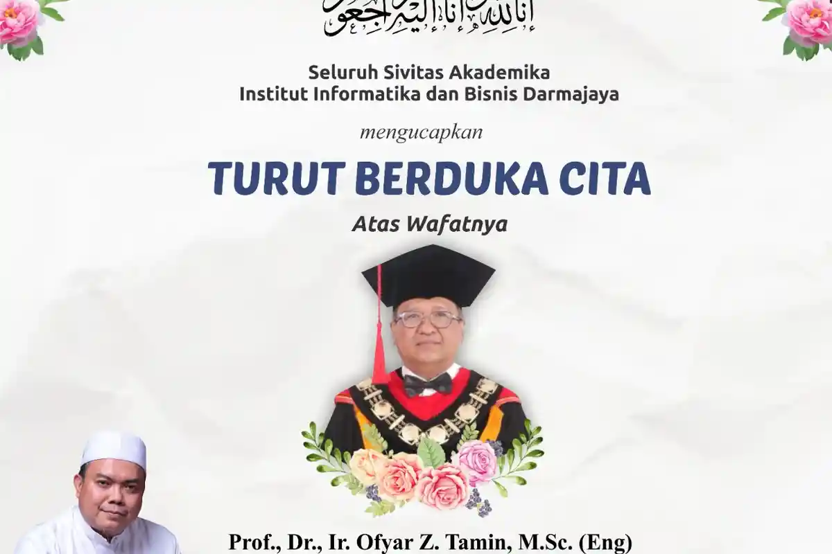 Rektor Itera Meninggal, Rektor IIB Darmajaya: Kita Kehilangan Aset Pendidikan Lampung