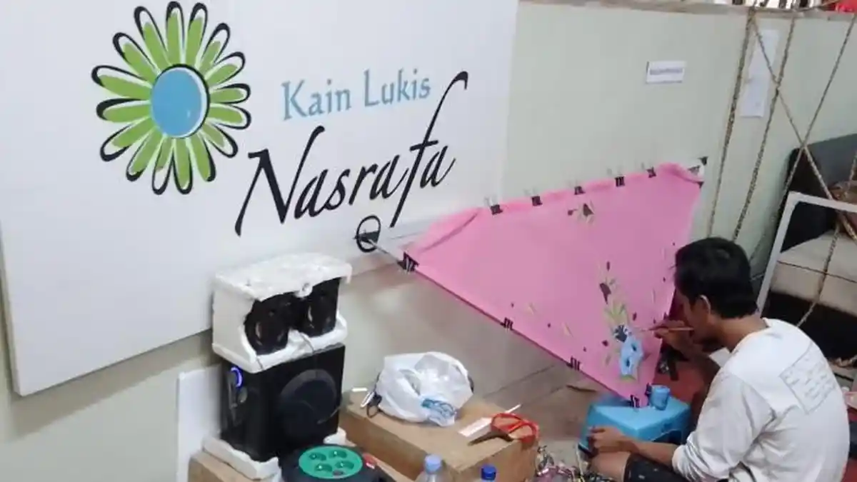 Jalan Sukses Kain Lukis Nasrafa Solo, UMKM Peraih Paramakarya 2021 yang Berhasil Tembus Pasar Global