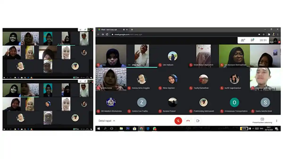 Manfaatkan Teknologi, Mahasiswa KKN UIN Walisongo Gelar Peringatan Maulid Nabi