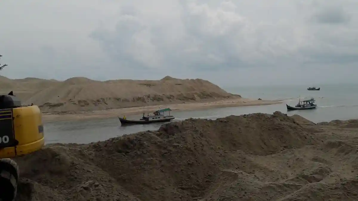 Pelabuhan Perikanan Bangka Dikepung Tambang 25 Persen Nelayan Jadi Penambang