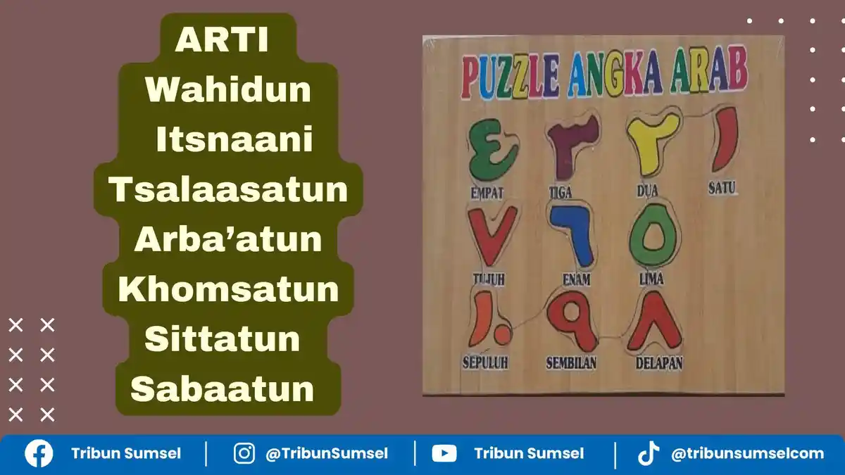 Cara Menyebut Angka 1-20 dalam Bahasa Arab, Wahidun, Itsnaani, Tsalaasatun Tulisan Arab dan Artinya