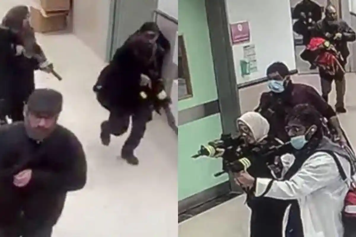 TEREKAM CCTV! Tentara Israel Nyamar Jadi Wanita Berkerudung Serang Rumah Sakit di Tepi Barat