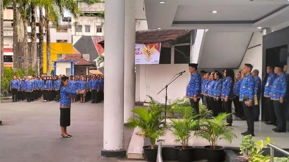 Pemkot Ambon Peringati Pancasila, Tekankan Nilai Persatuan di Tengah Tantangan Global