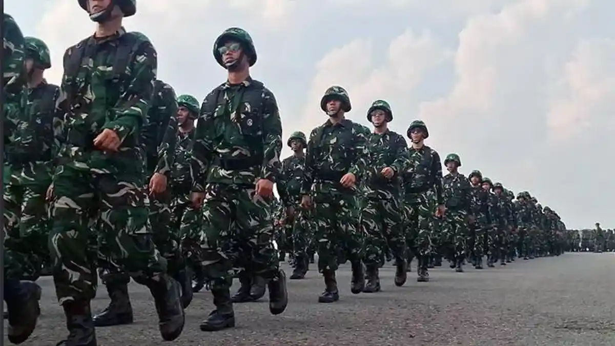 Perjuangan Suherlan: Dari Rumah ke Barak, Tinggalkan Keluarga demi Latihan Komcad 45 Hari