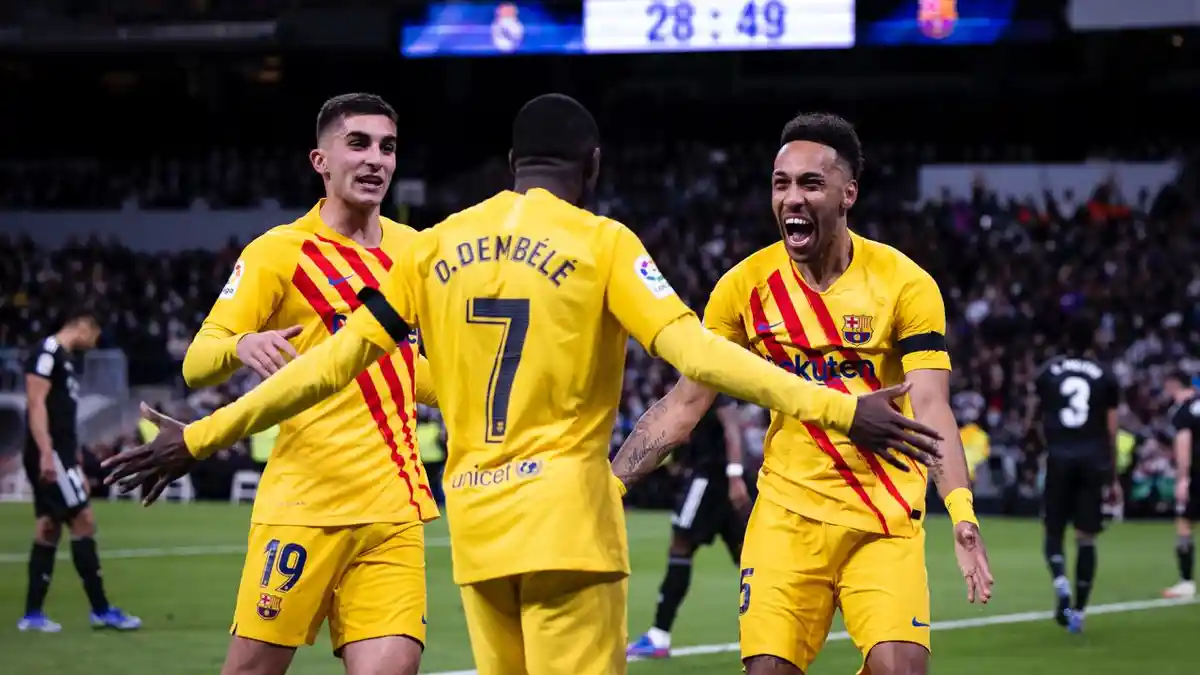 Real Madrid 0-4 Barcelona: Rating Pedri, Ousmane Dembele, Ferran Torres & Pierre-Emerick Aubameyang