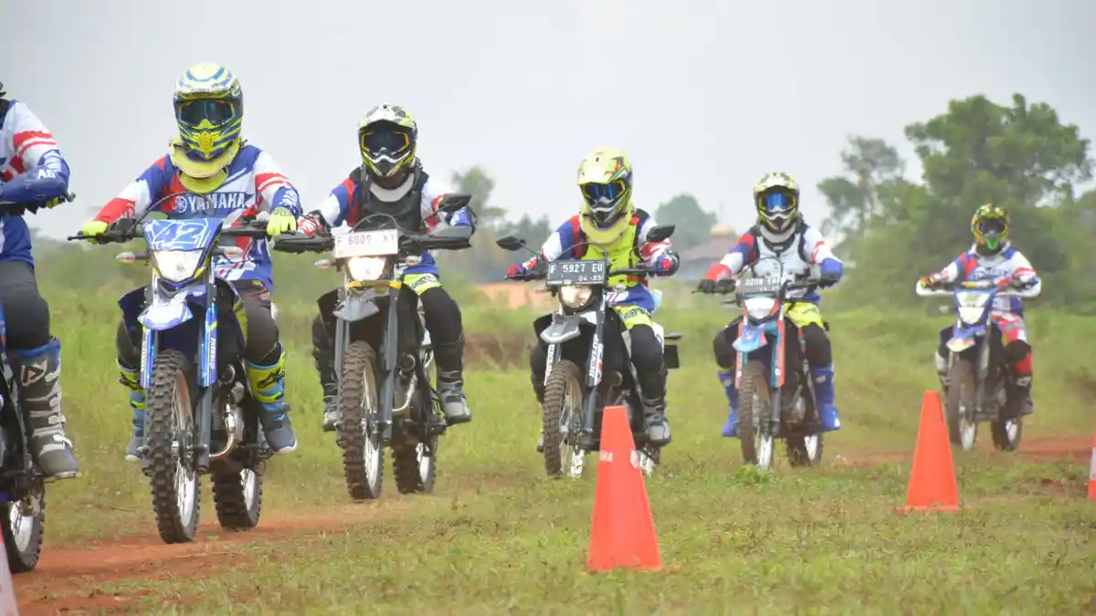 Belajar di Yamaha Riding Academy Offroad, Makin Mahir Riding WR 155 R