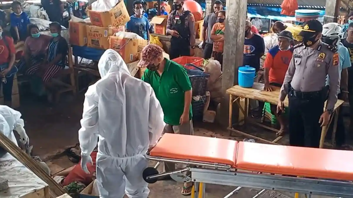 ODGJ di Sikka Ditemukan Pingsan di Pasar Tingkat