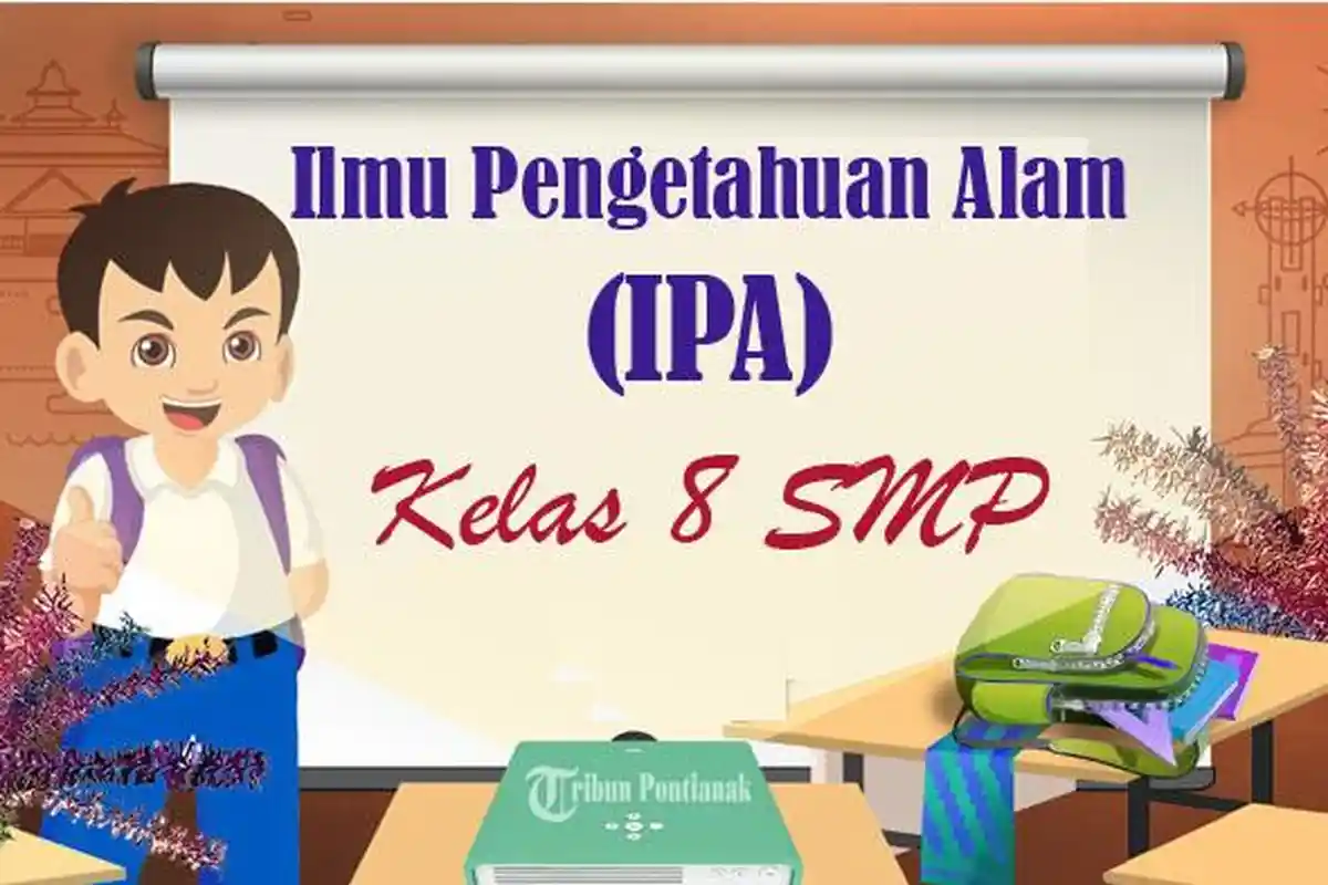 RANGKUMAN Materi IPA Kelas 8 SMP Semester 2 Kurikulum Merdeka, Bab 4 Getaran Gelombang dan Cahaya