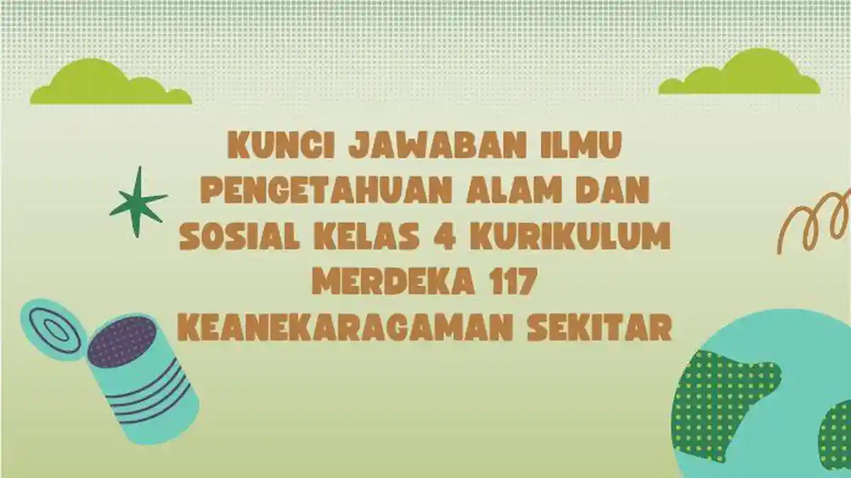 Kunci Jawaban Ilmu Pengetahuan Alam dan Sosial Kelas 4 Kurikulum ...