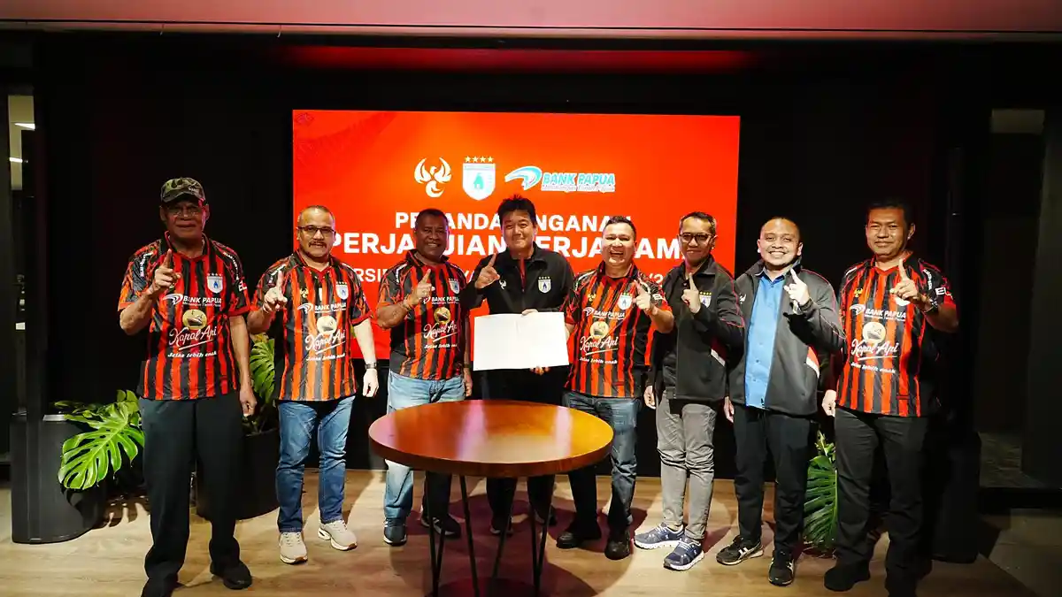 Milestone Baru Persipura: Bank Papua Dukung Infrastruktur dan Pembinaan Usia Muda Mutiara Hitam