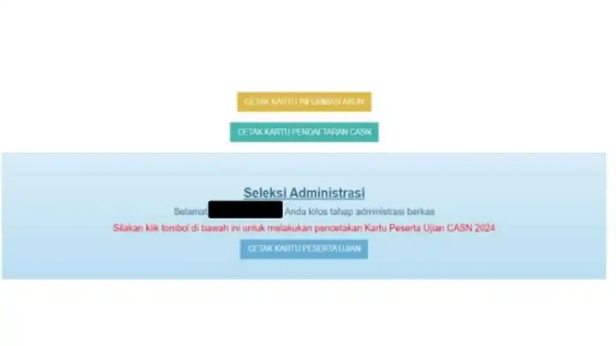 Kartu Ujian SKD CPNS 2024 Sudah Dapat Dicetak, Kapan Mulai Tesnya?