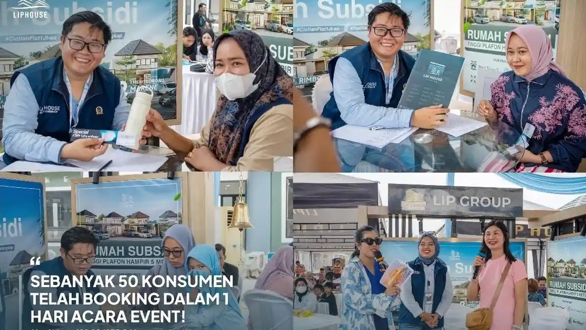 135 Keluarga Jambi Resmi Miliki Rumah di Akad Massal LIP House ...