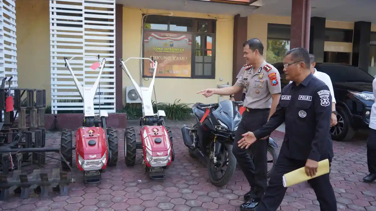 ASN Dinas Pertanian Pemkot Probolinggo Ditangkap Curi 2 Traktor