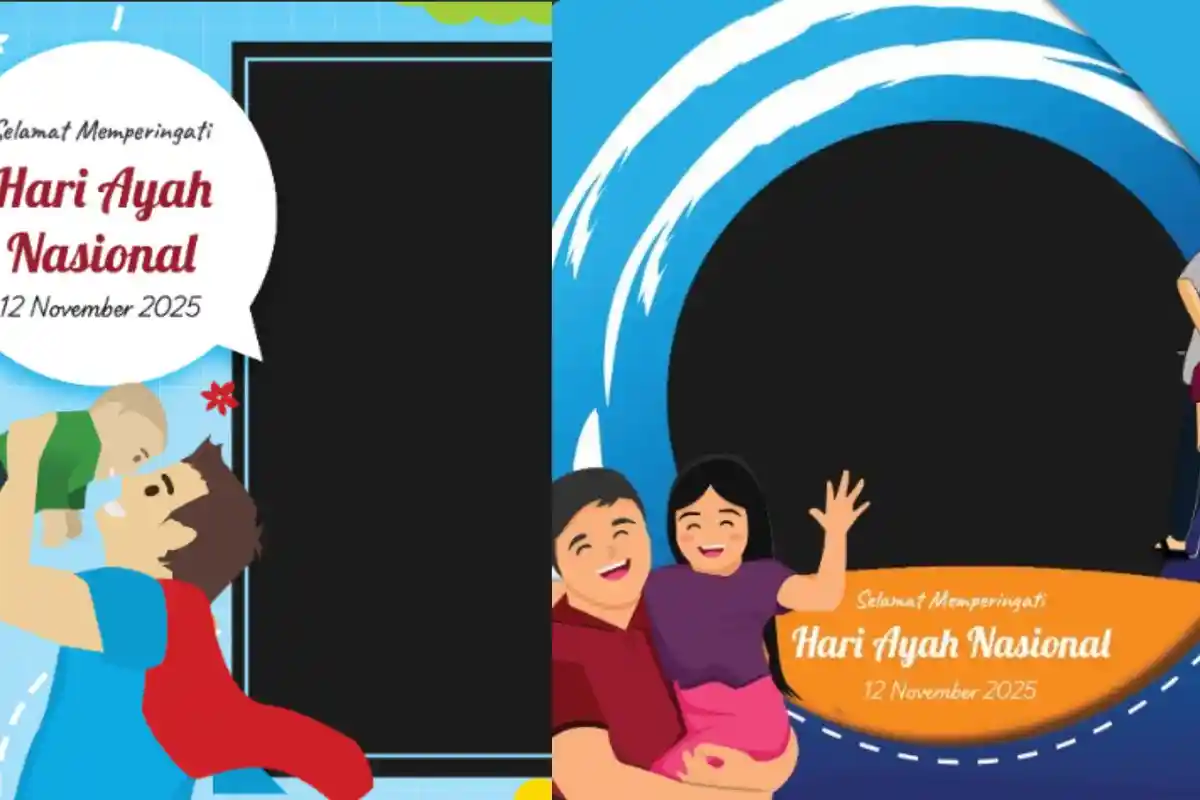 16 Twibbon Hari Ayah Nasional 2025, Ungkapan Cinta untuk Sosok Pahlawan Keluarga