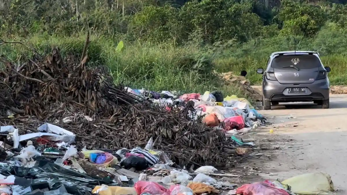 Warga Sambutan Keluhkan Bau Sampah, DLH Samarinda Sebut karena Hujan