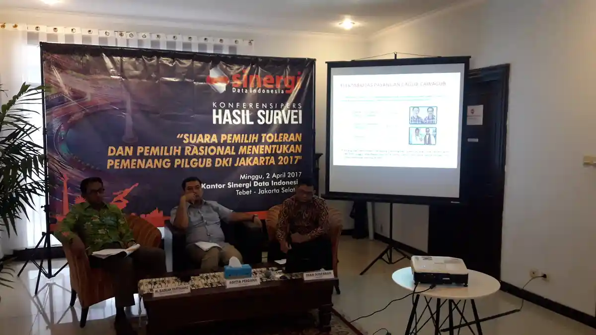 Survei SDI : Pasangan Anies-Sandi Unggul Dalam Putaran Dua Pilkada DKI