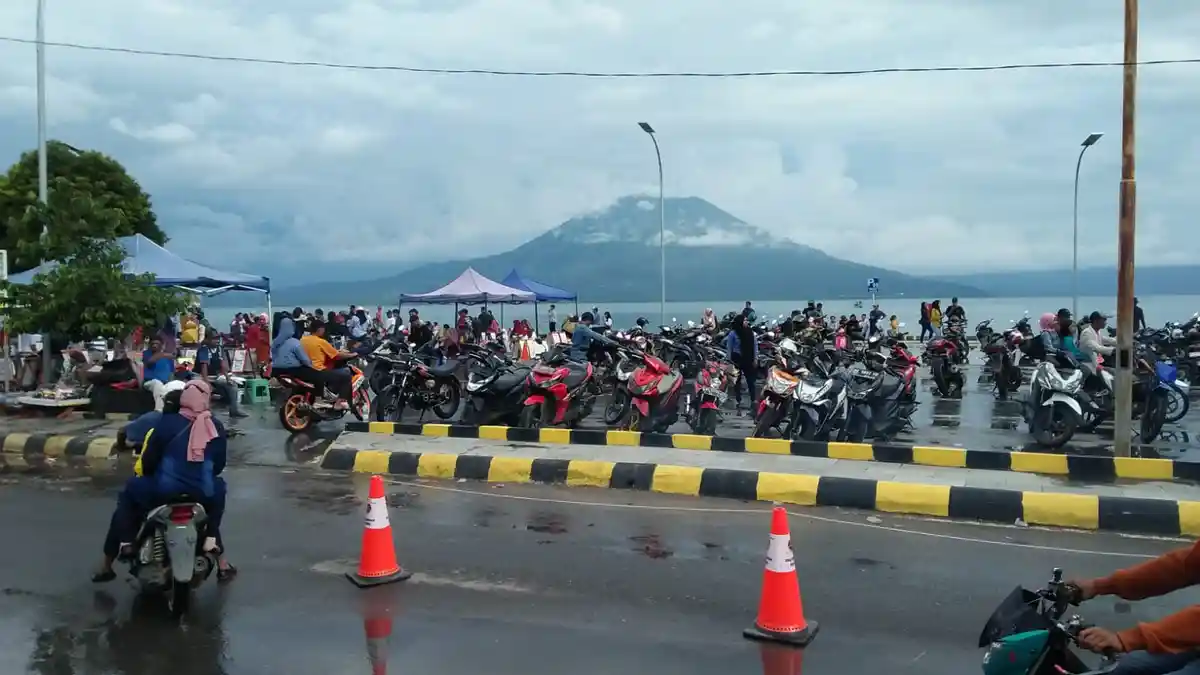 Libur Idul Fitri 2023, Pengunjung Danau Ranau OKU Selatan Membludak