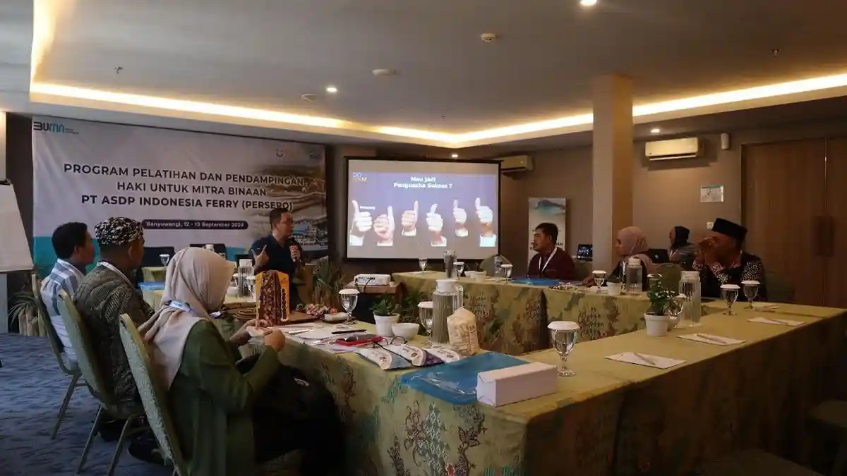 UMKM di Banyuwangi Ikuti Pelatihan Pengurusan HAKI dari ASDP