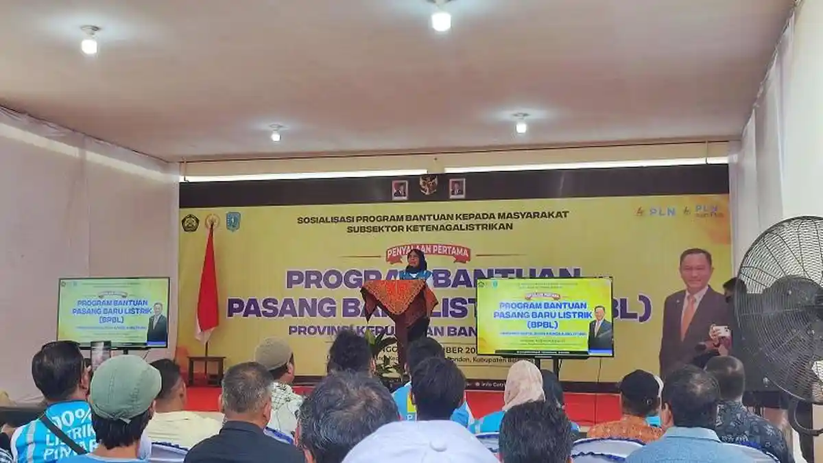 2.192 Rumah Tangga di Bangka Belitung Nikmati  Program Bantuan Pasang Baru Listrik