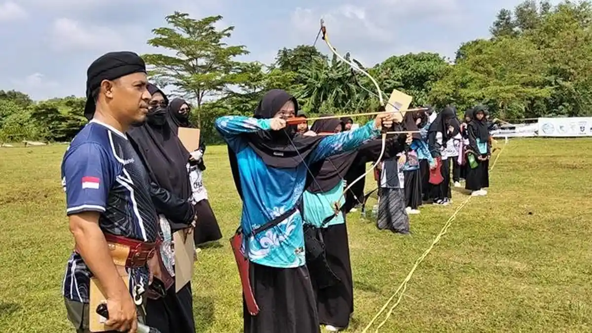 Puluhan Atlet Memanah Unjuk Kebolehan di Seleksi Kejurnas 3 Perdana Sumsel di Sriwalk Palembang