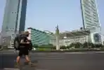 Jalan Protokol Lengang Pada Hari Raya Idul Fitri