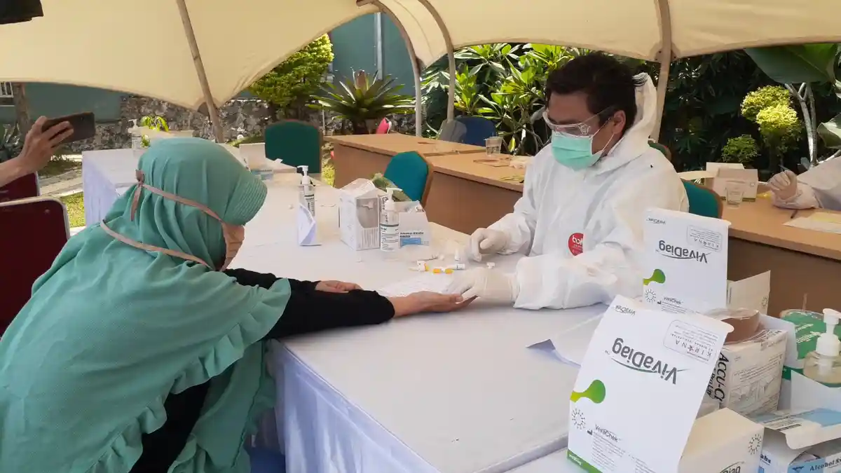 Ini Syarat Rapid Test maupun Swab Test Gratis di Puskesmas Tangsel
