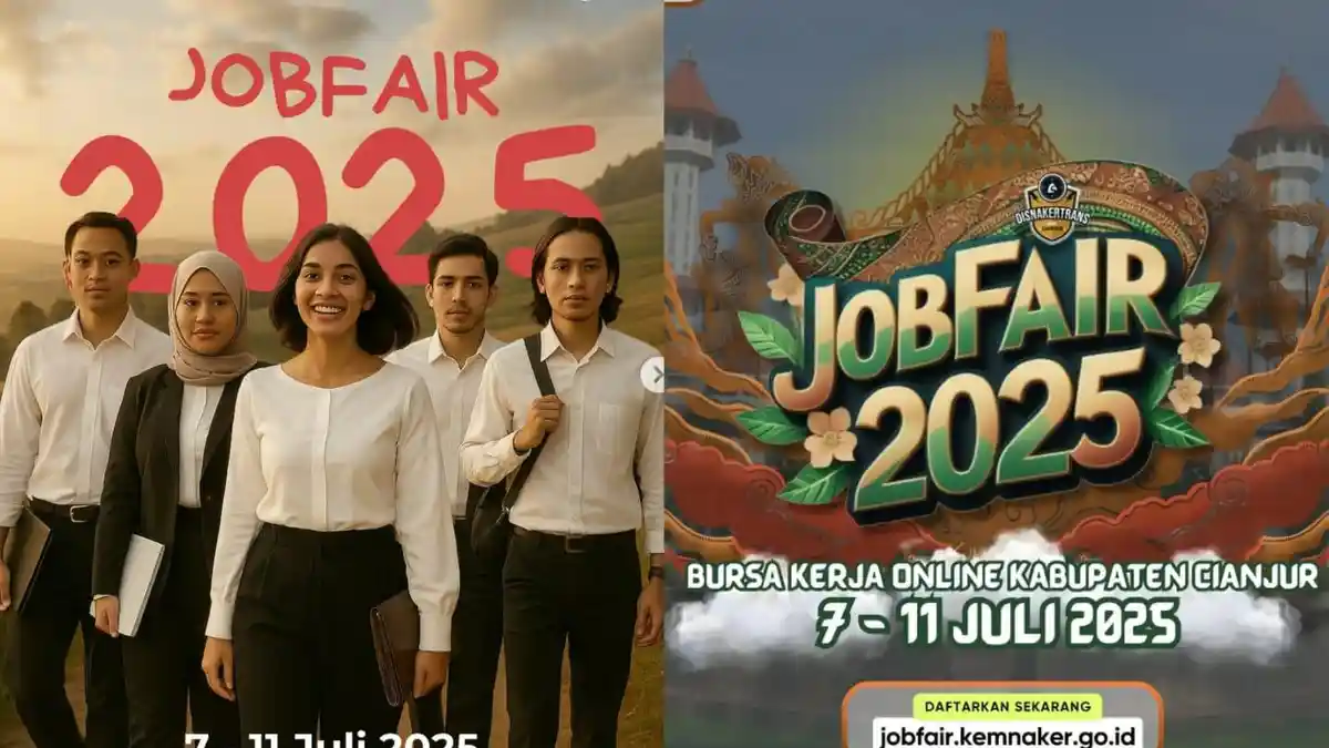 Kabar Gembira! Job Fair 2025 Digelar Online di Cianjur, Berikut Cara Daftar dan Persyaratannya