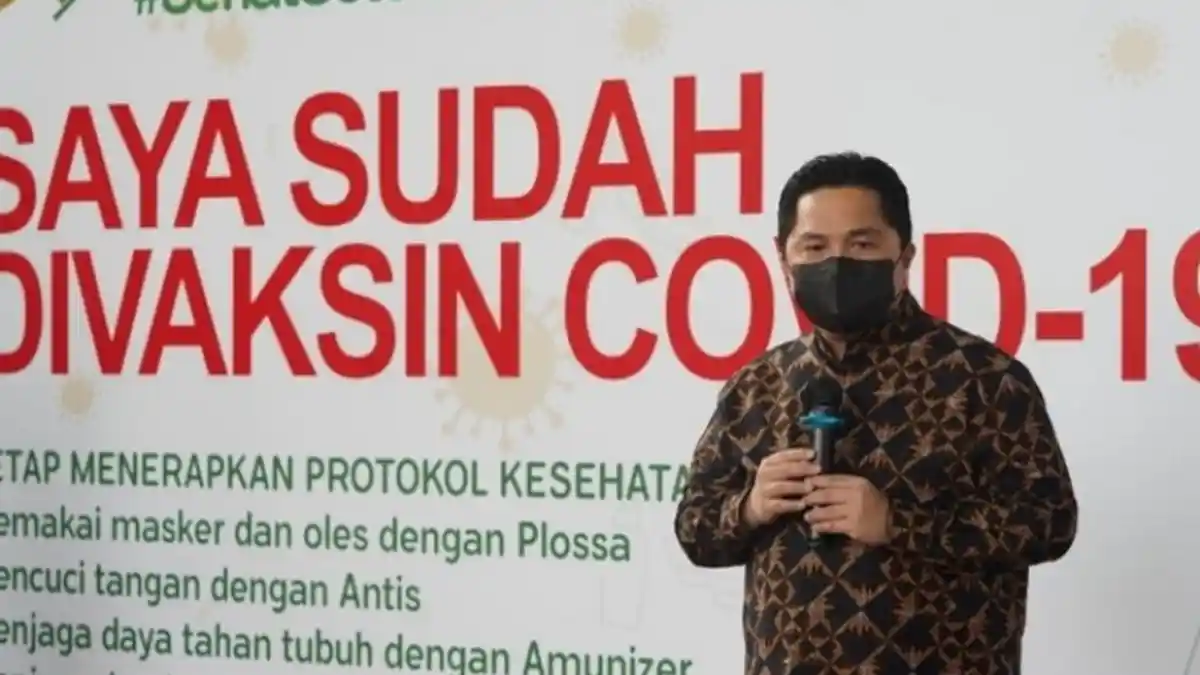 Kabar Baik, Menteri BUMN Erick Thohir Siap Pasok Logistik untuk Warga yang Isoman se-Bandung Ray