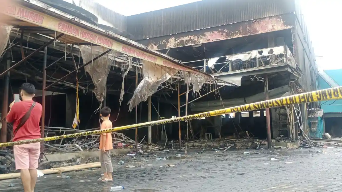 Buntut Kebakaran, Polisi Periksa Sejumlah Karyawan Cahaya Swalayan