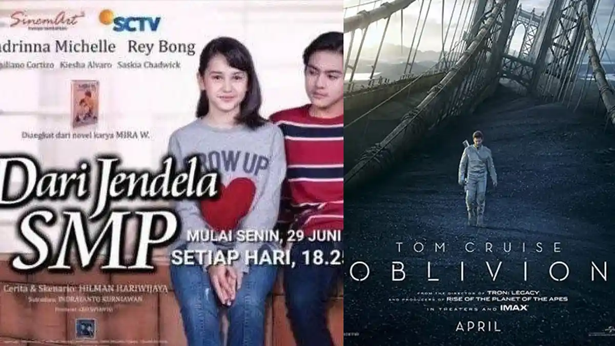 Jadwal Acara TV Hari Ini 9 Agustus 2020, SCTV TRANS RCTI Indosiar GTV ANTV: FTV dan Film Oblivion