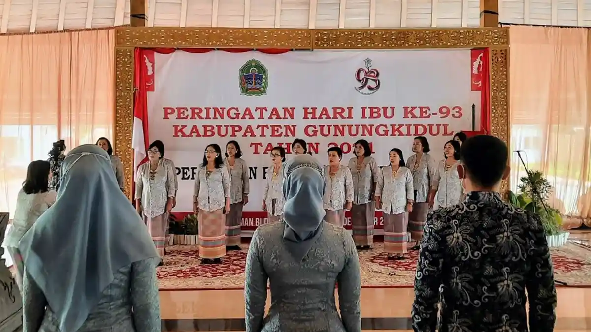 Peringatan Hari Ibu di Gunungkidul, Kasus Kekerasan pada Perempuan Jadi Sorotan