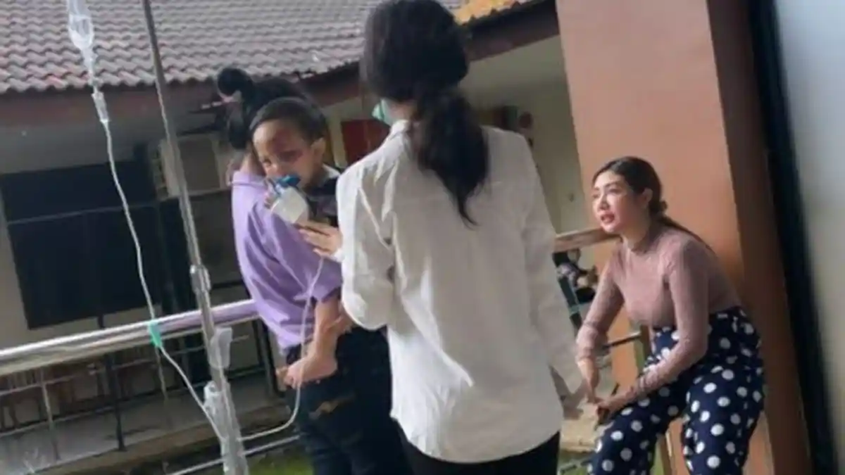 Kondisi Terkini Gala Anak Mendiang Vanessa Angel dan Bibi, Luka Sobek di Dekat Mata Sudah Dijahit