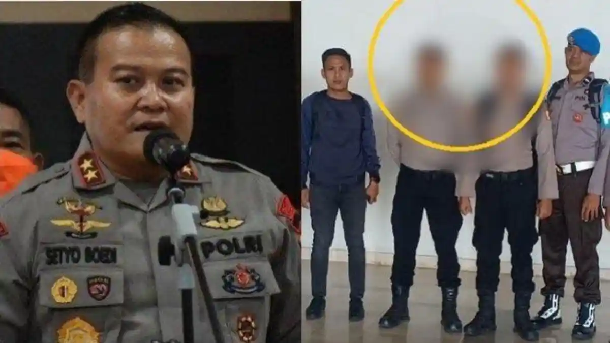 Jelang Dilantik Jadi Perwira, 2 Polisi Ini Diciduk Terbukti Terlibat Jaringan Narkoba Fredy Pratama