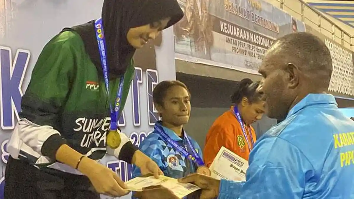 Ardiani Siti Fadilah Bawa Pulang Medali Emas di Kejurnas Karate, Semakin Semangat Kejar Prestasi