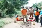 Tinjau Titik Banjir di Sukajadi Timur, Wabup Banyuasin Instruksikan Pengerukan Lumpur