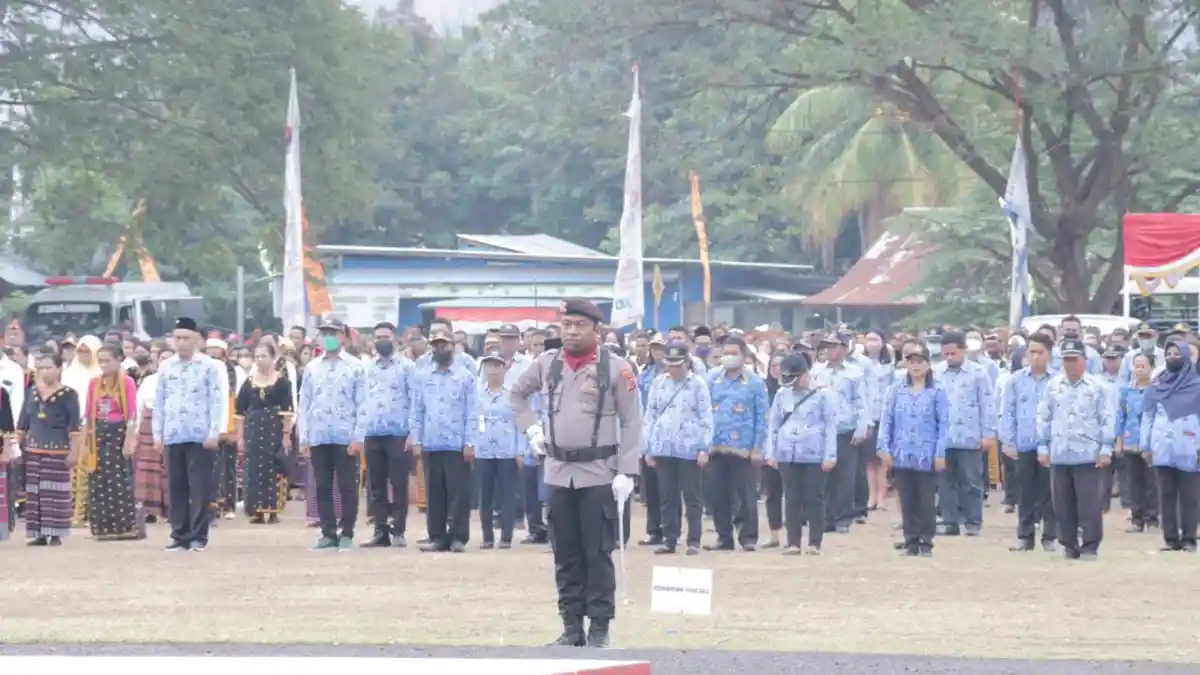 Kenal Lebih Dekat dengan Ipda Thomas Aquino Mere, Komandan Upacara HUT RI ke 77 Nagekeo