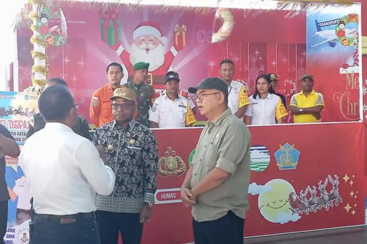 Jelang Nataru, Pemprov PBD Tinjau Pengamanan Hingga Posko di Bandara DEO