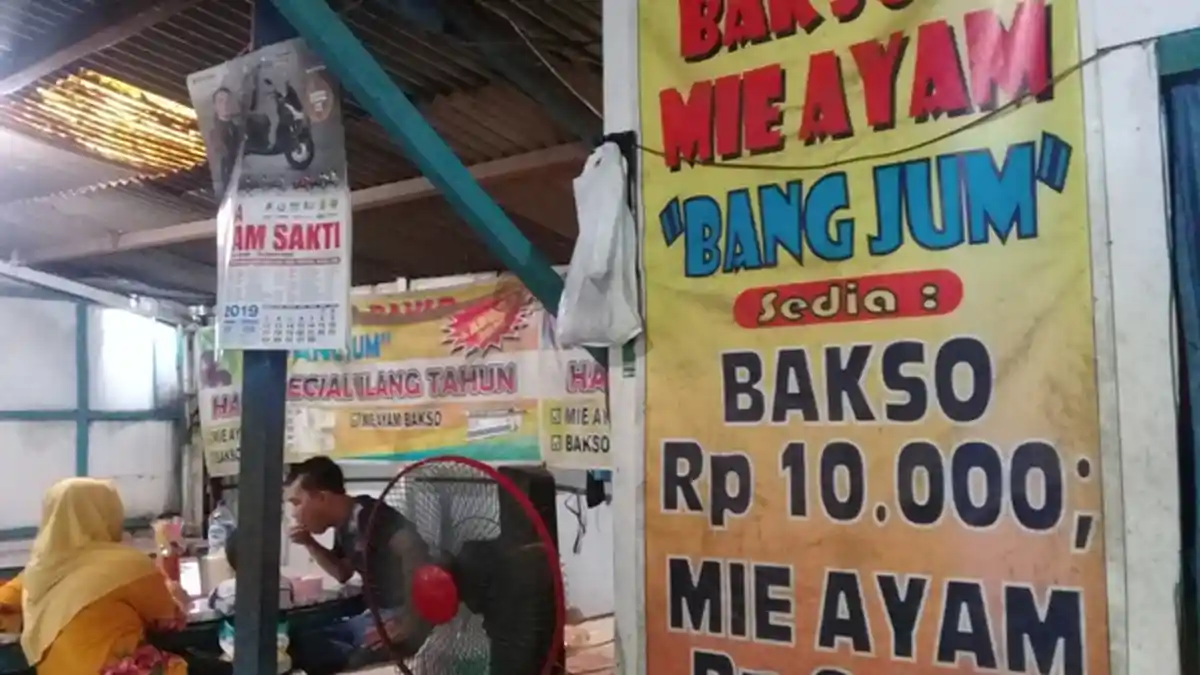 Mie Ayam Bang Jum Ngaliyan Semarang, 1 Mangkok Rp 6.000 Sudah Pakai Ceker