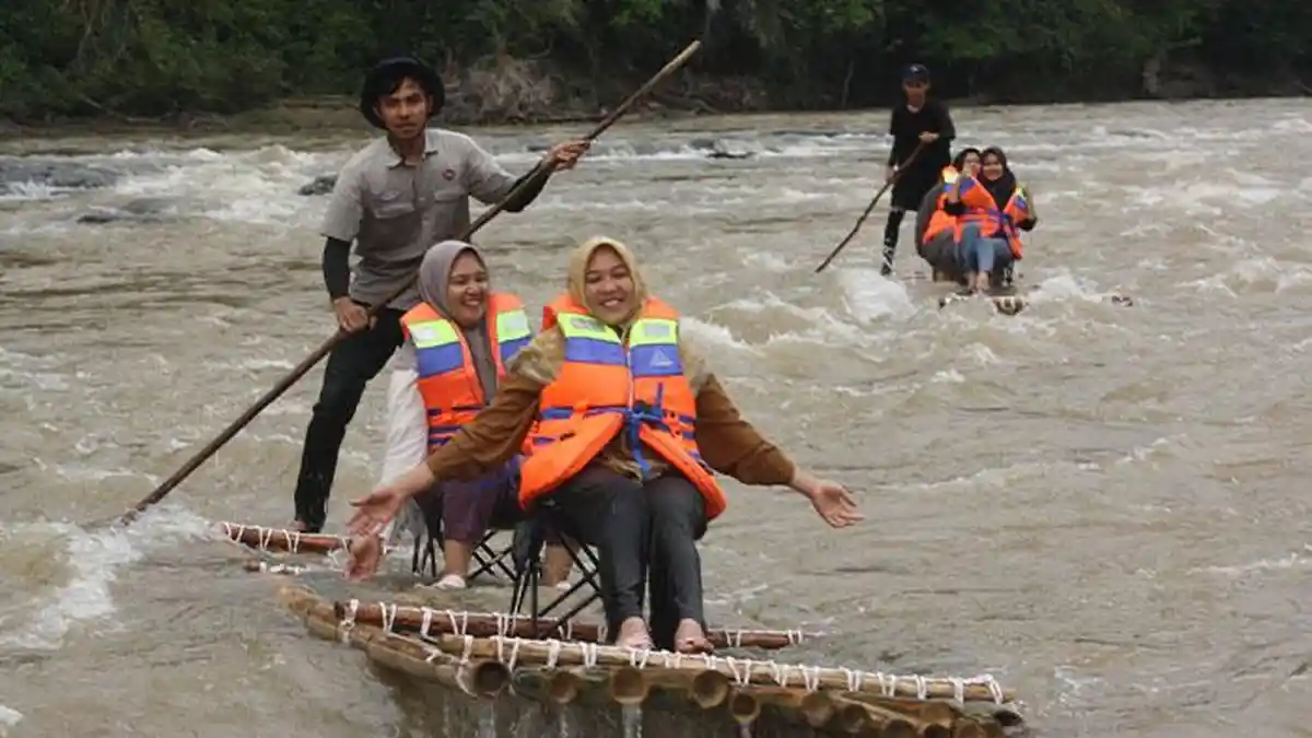 Asiknya Wisata Rafting Bamboo di Bener Meriah, Manjakan Mata hingga Pacu Adrenalin