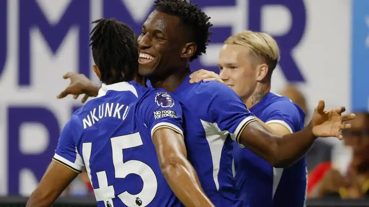 Hasil Chelsea vs Newcastle United, Gol Nicolas Jackson Dibalas Gol Miguel Almiron, Chelsea Imbang